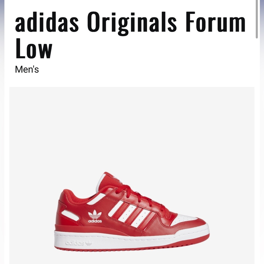 Men’s Brand New Adidas Original Forum Low